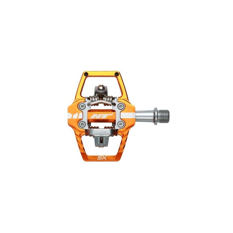Ht T2 SX BMX Clipless Pedals - Orange