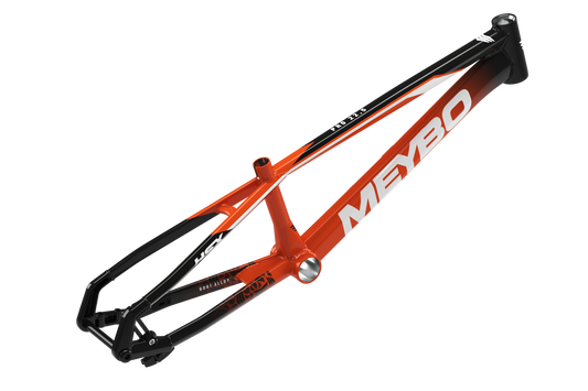 Meybo 2025 HSX Alloy Bmx Race Rāmis - Oranžs/Melns/Balts