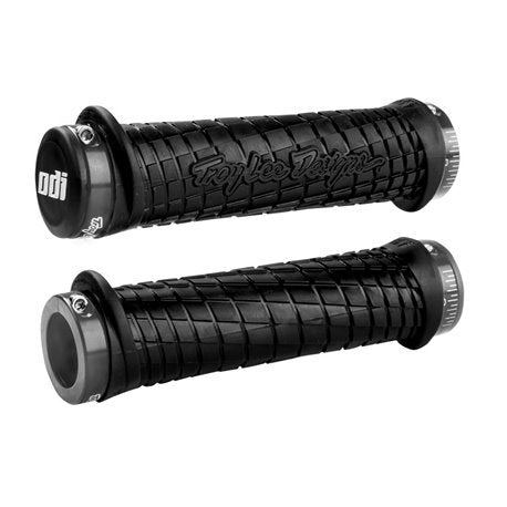 ODI Troy Lee Designs No Flange Lock-On Stūres Rokturi 130mm - Melns