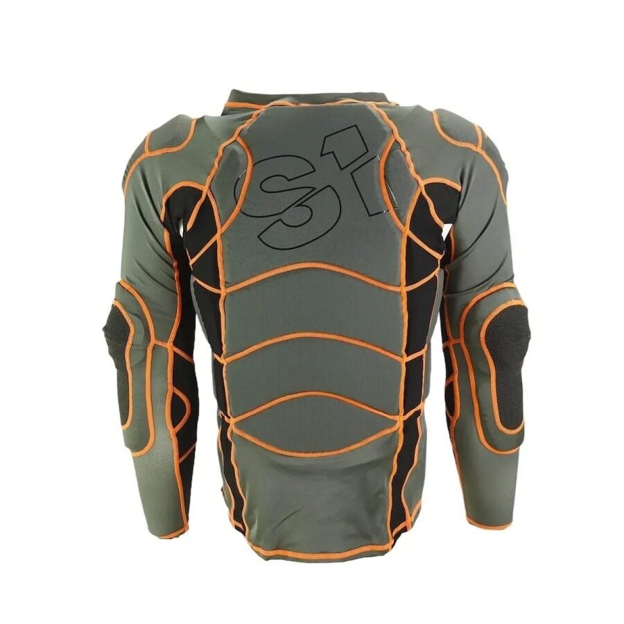 S1 Defense Pro 2.0 Armor Jacket - Black / Orange