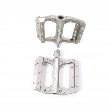 HT AE12 SX BMX Platform CNC Pedals - Grey