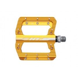 HT ANS01 BMX Platform CNC Pedals - Gold