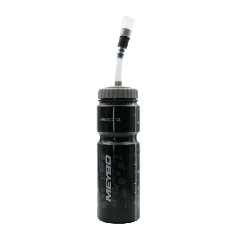 Meybo Bottle V4 With Straw Black/Gray