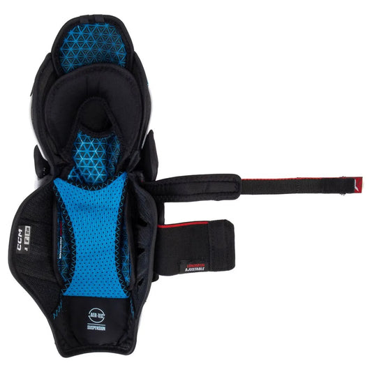 CCM JetSpeed S25 FT8 PRO Junior Hokeja Kājsargi