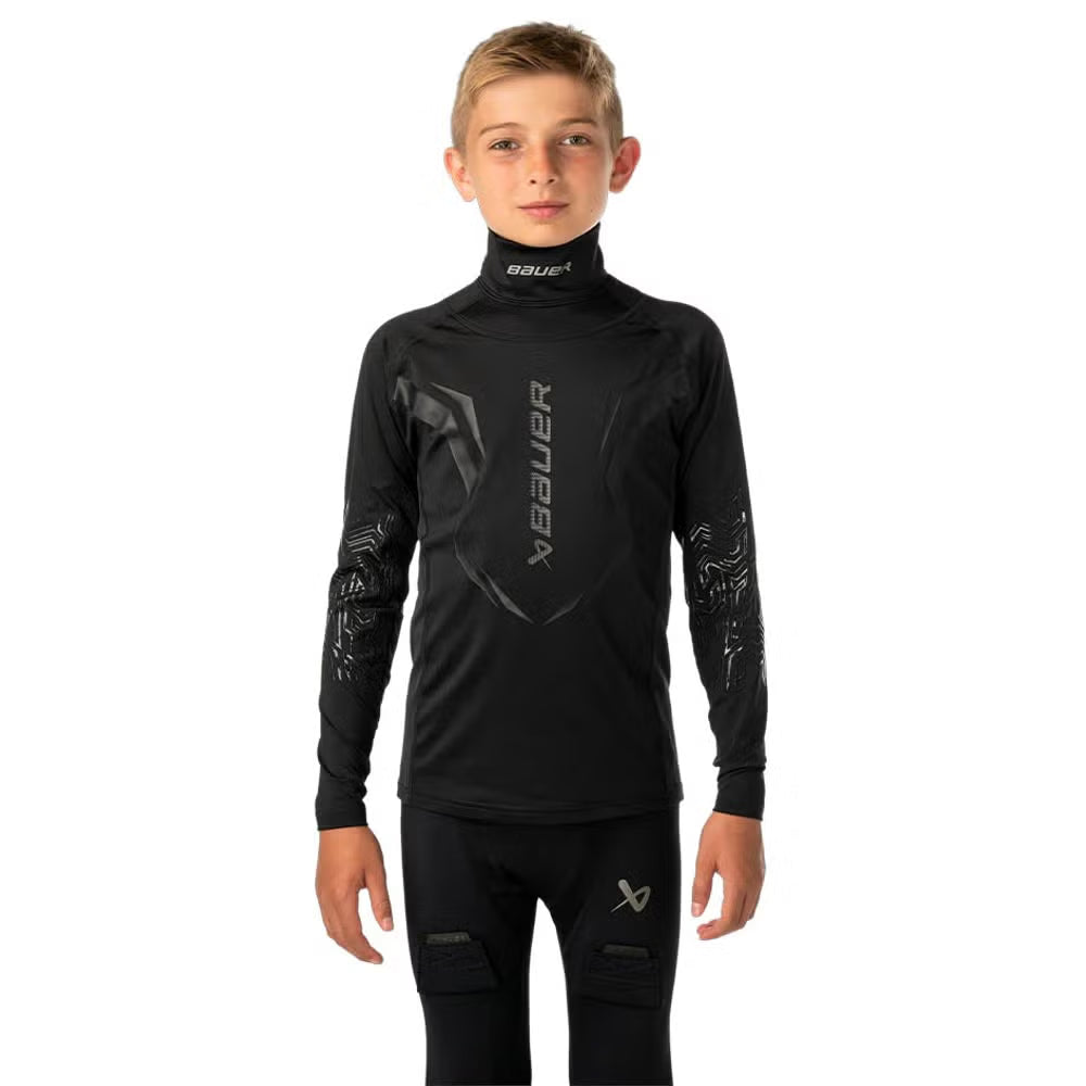 Bauer S25 NECKPROTECT Youth Apakšveļas Krekls