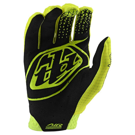 Troy Lee Designs Air Cimdi Solid - Flo Dzeltens