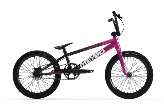 Meybo 2026 Clipper Bicycle - Black/Pink/White