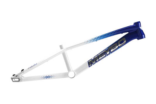 Meybo 2026 Holeshot BMX Race Frame - White/Navy