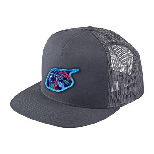 Troy Lee Designs History Snapback Trucker Hat - Charcoal
