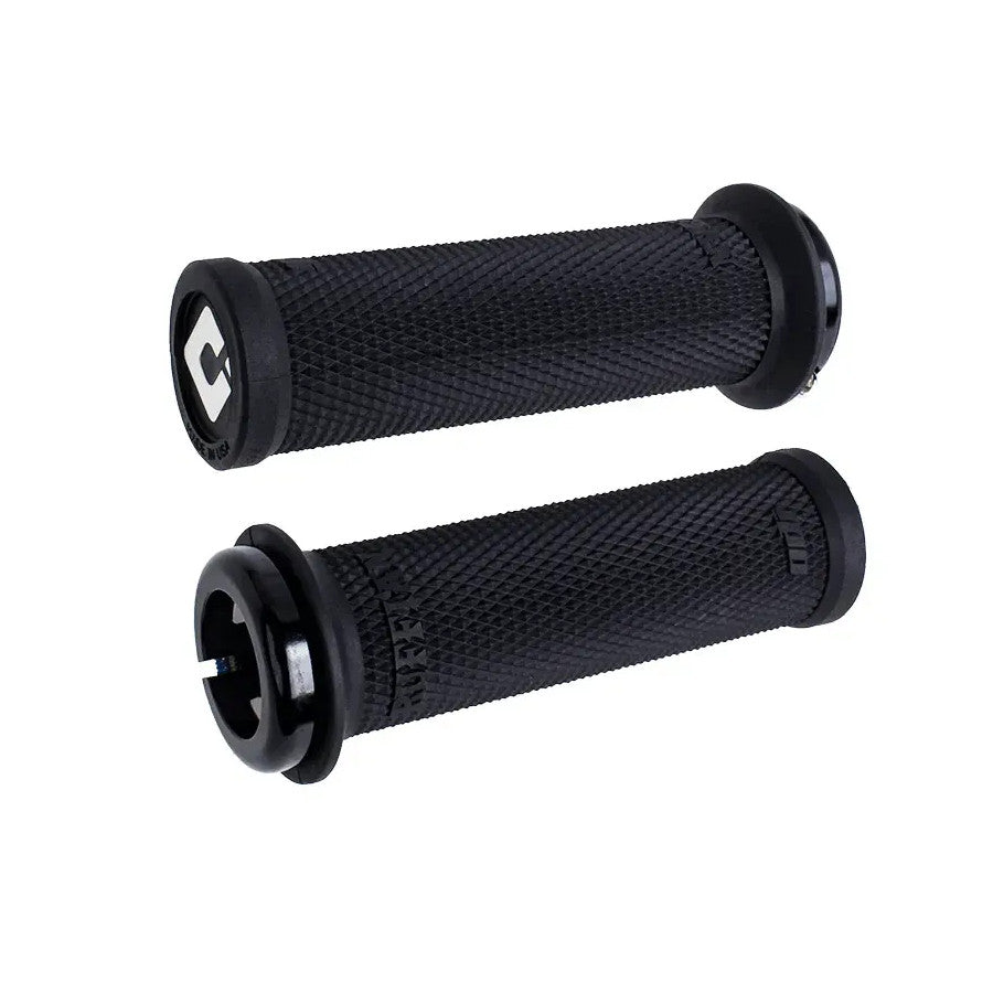 ODI Mini Ruffian V2.1 Lock-On Grips Black/Black Clamps