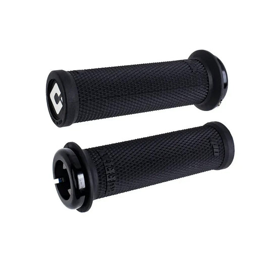 ODI Mini Ruffian V2.1 Lock-On Grips Black/Black Clamps