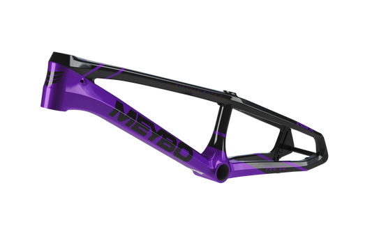 Meybo 2025 HSX Carbon Bmx Race Rāmis - Melns/Violets