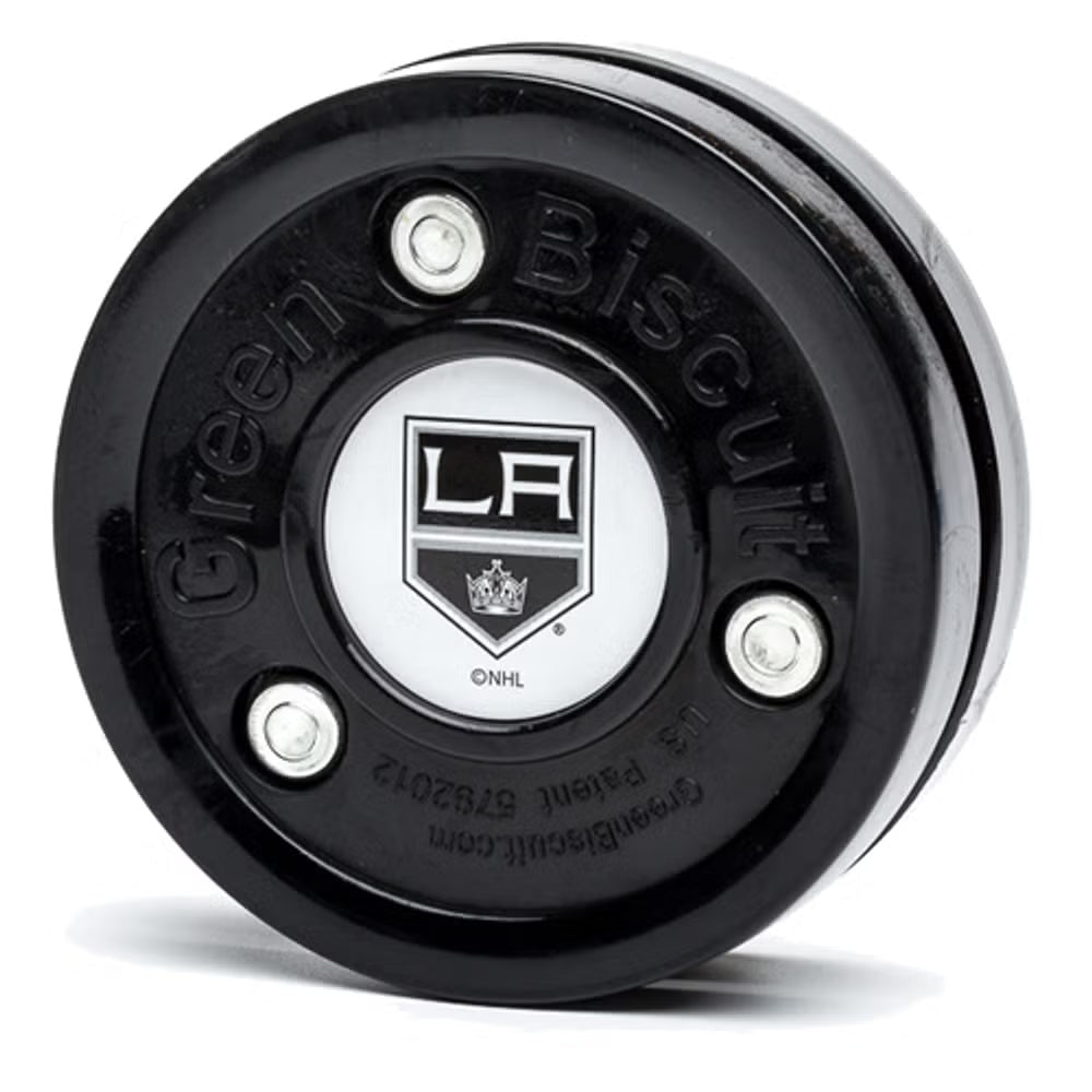 Green Biscuit NHL LA Kings Puck