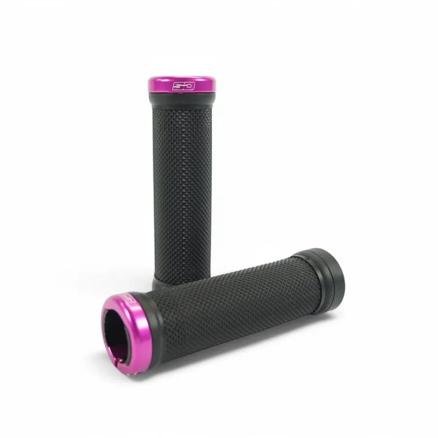 SD Bmx/Mtb Lock On Grip V2 - Melns/Galu Krāsa
