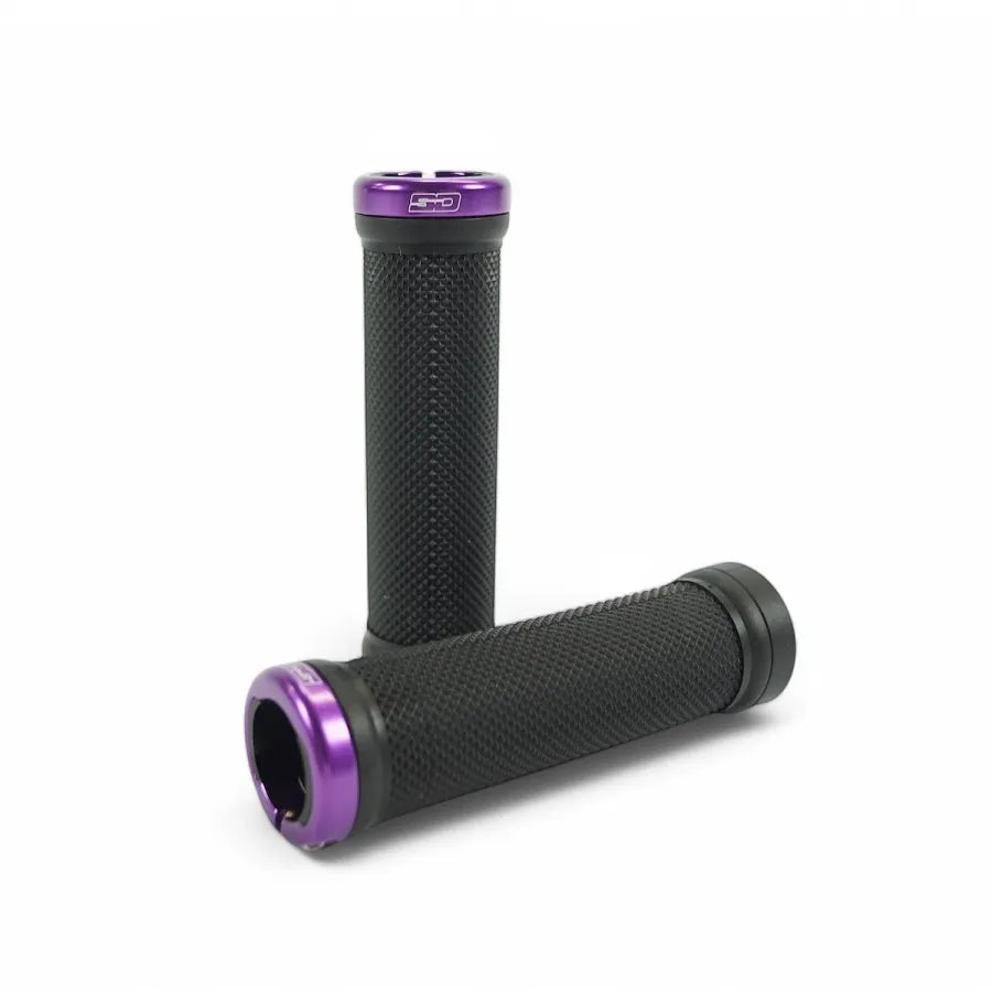 SD Bmx/Mtb Lock On Grip V2 - Melns/Galu Krāsa
