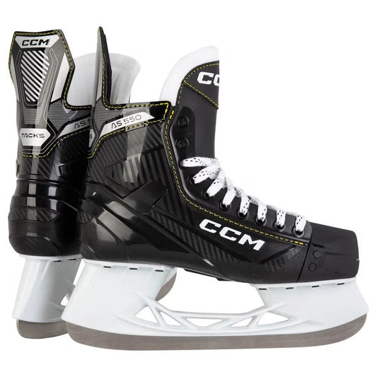 CCM SuperTacks AS550 Pre-Sharpened Intermediate Hokeja Slidas