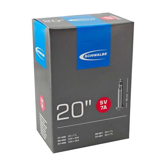 Kamera Schwalbe SV 7A BMX Race Inner tube 40mm 20 X 1 1/8 - 1 3/8