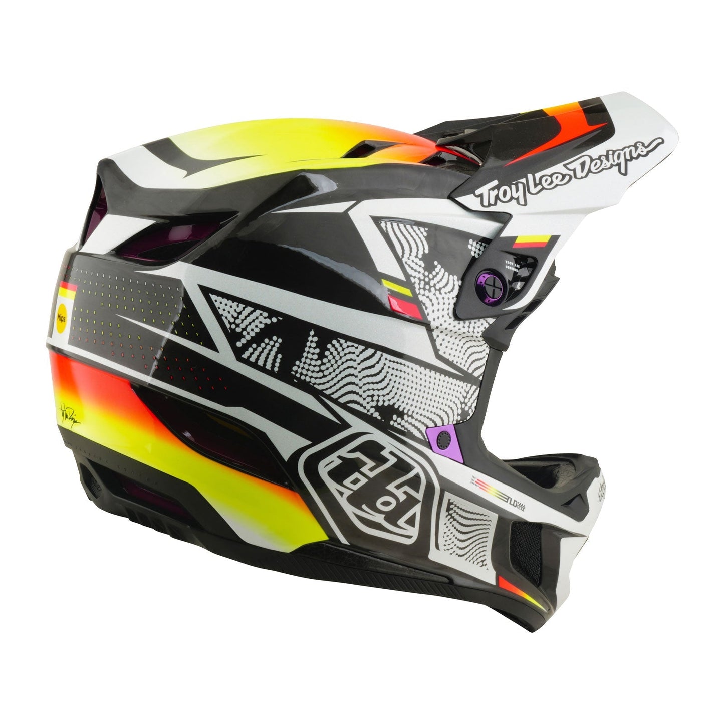 D4 Carbon Helmet Lined Black