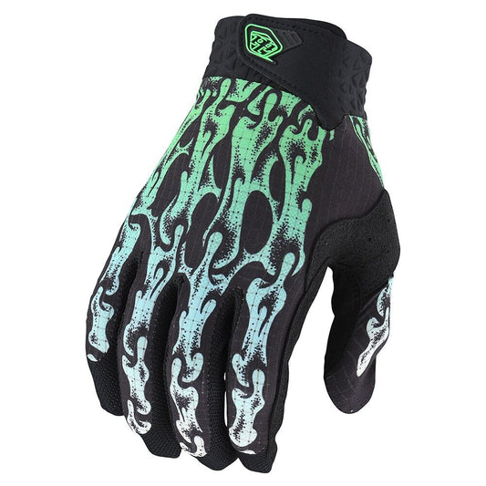 Troy Lee Air Cimdi Slime Hands - Flo Zaļš