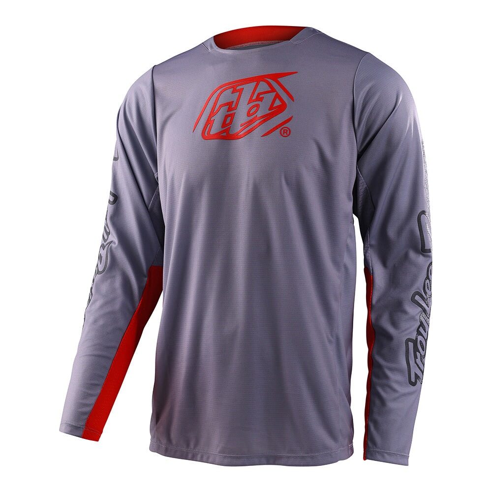Troy Lee Designs GP Pro Krekls Icon - Tumši Pelēks/Oranžs