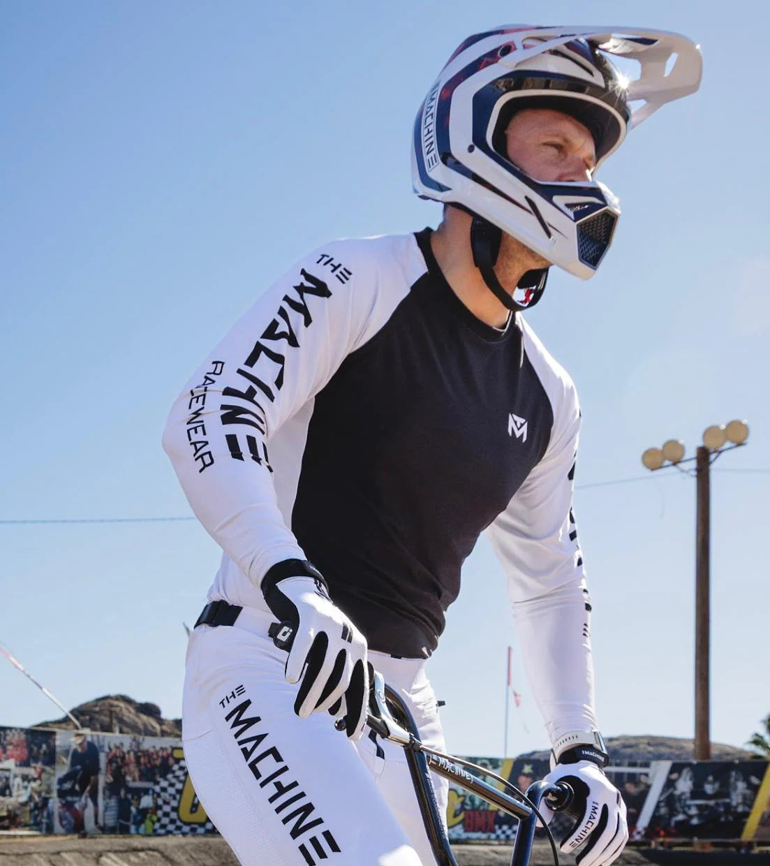 The Machine Racing Jersey - Black/White
