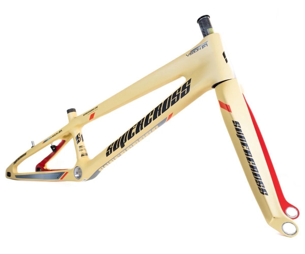 Supercross BMX Vision F1 Carbon Fiber Racing Chassis – Desert Fury