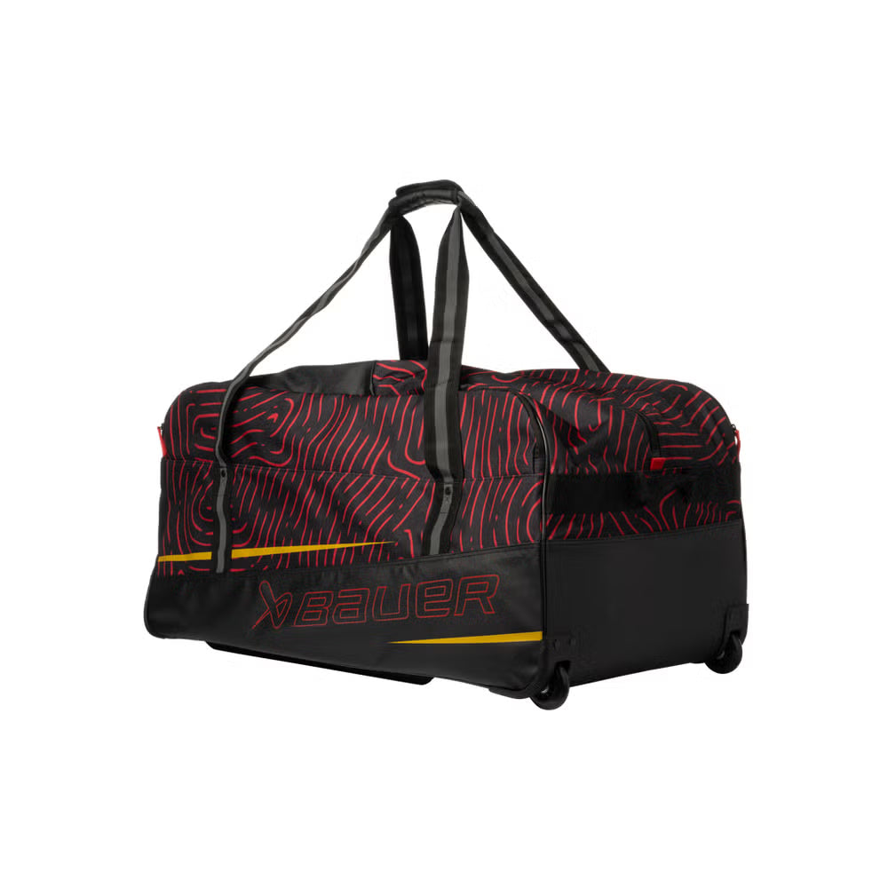 Soma uz riteņiem Bauer S25 PREMIUM WHEELED Junior Clear