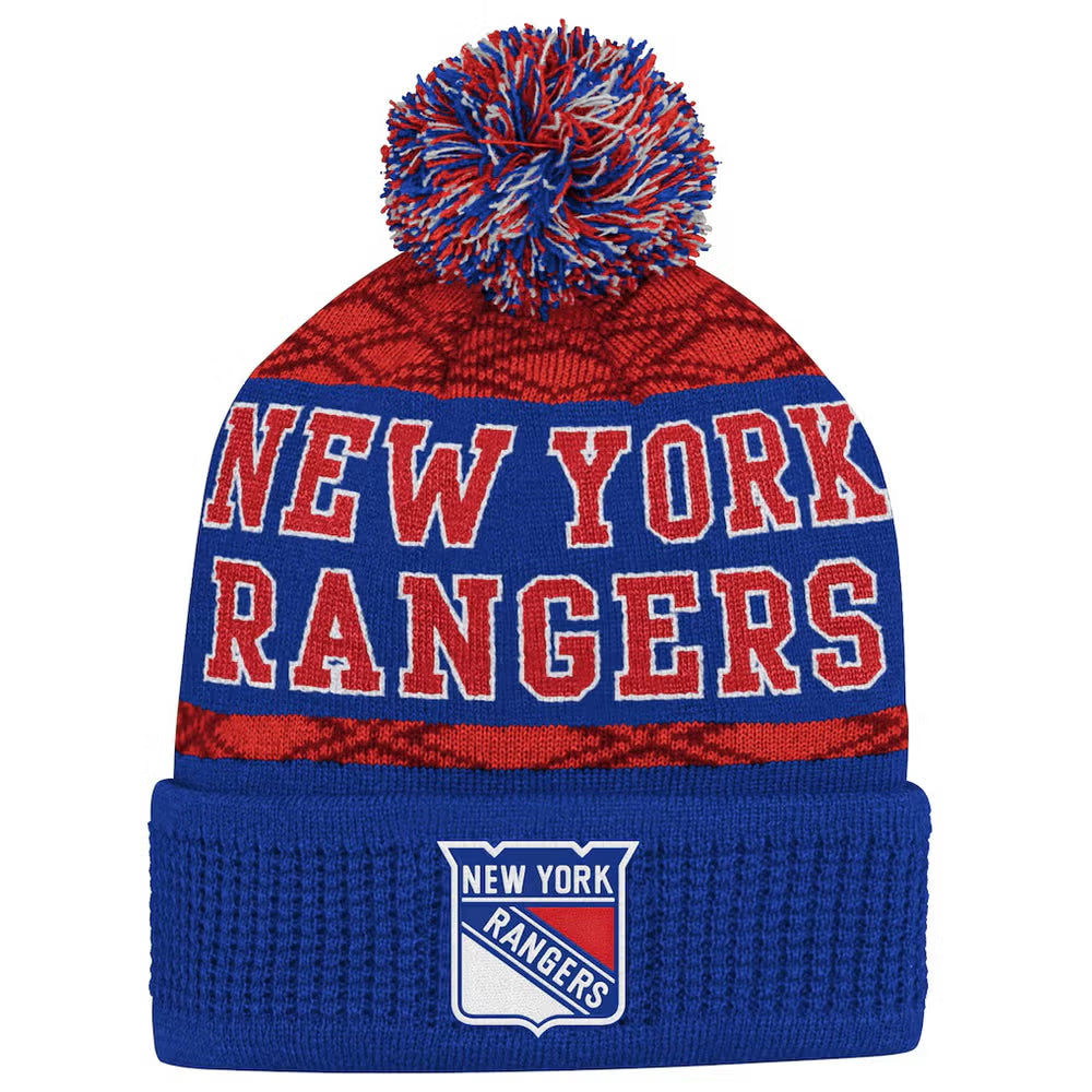 Adidas S25 Puck Pattern Rangers Junior Cepure