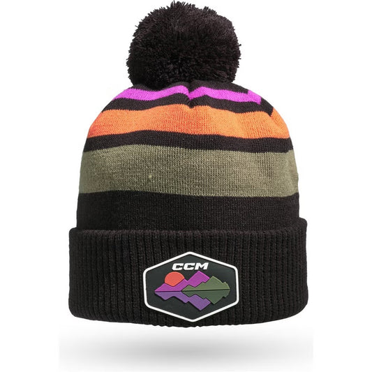 CCM S25 Pom Knit Stripe Senior Cepure