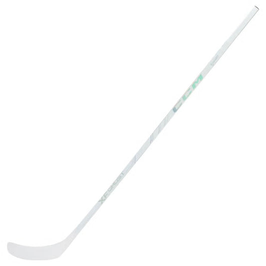 CCM Tacks S25 XF Ghost White Intermediate Hokeja Nūja