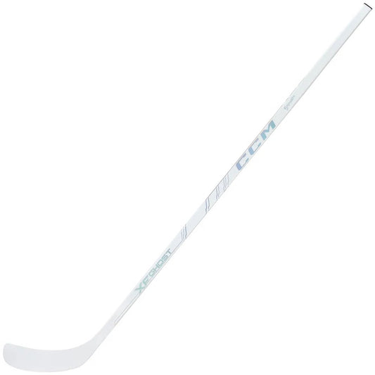 CCM Tacks S25 XF Ghost White Youth Hokeja Nūja