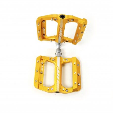 HT AE12 SX BMX Platform CNC Pedals - Gold
