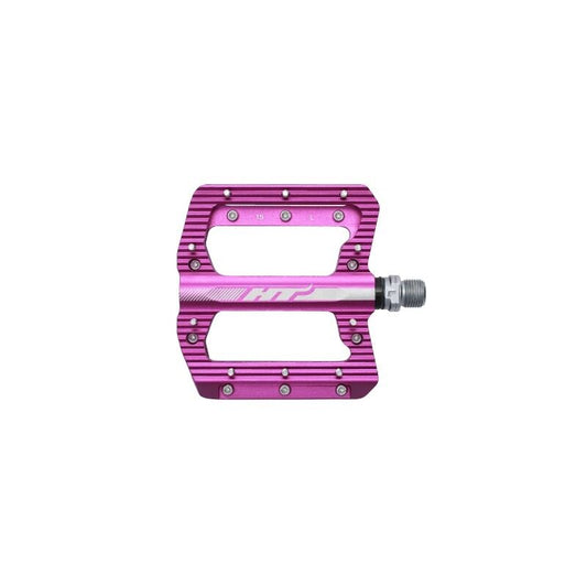 HT ANS01 BMX Platform CNC Pedals - Purple