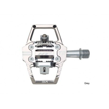 HT T2 SX BMX Klipšu Pedāļi - Pelēki