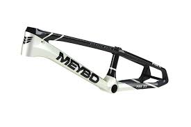 Meybo 2025 HSX Carbon Bmx Race Rāmis - Melns/Balts
