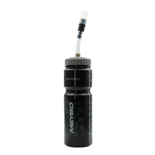 Meybo Bottle V4 With Straw Black/Gray