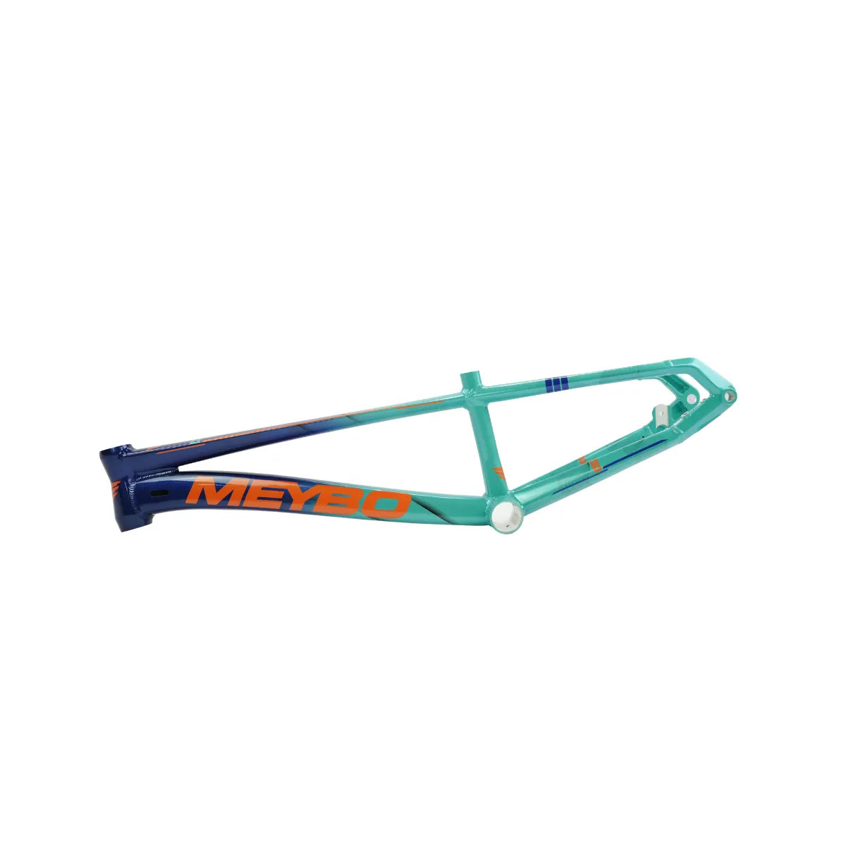 Meybo HSX Alloy G4.2 Bmx Race Frame Petrol/Orange