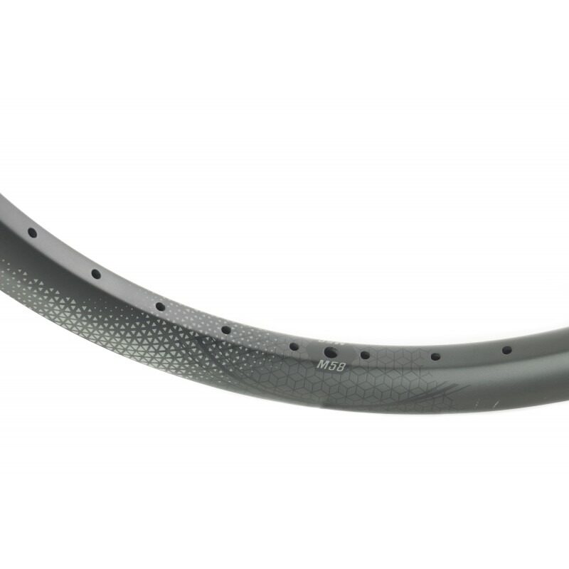 SD-X M58 V2 Disc/Front Carbon Rim 36H - Matte Black