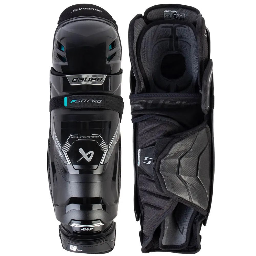 Bauer Supreme S26 F50 PRO Senior Hokeja Kājsargi
