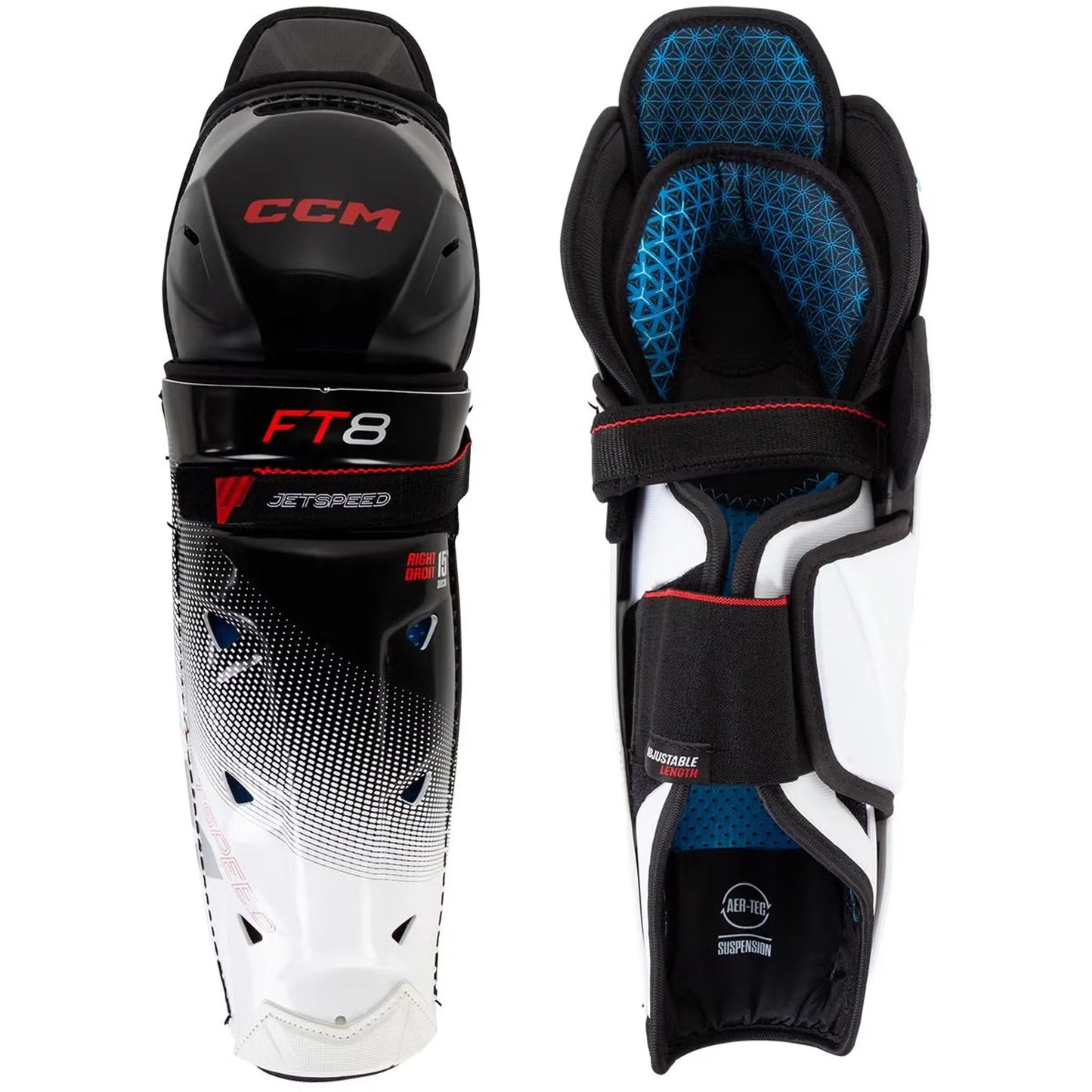 CCM JetSpeed S25 FT8 Senior Hokeja Kājsargi