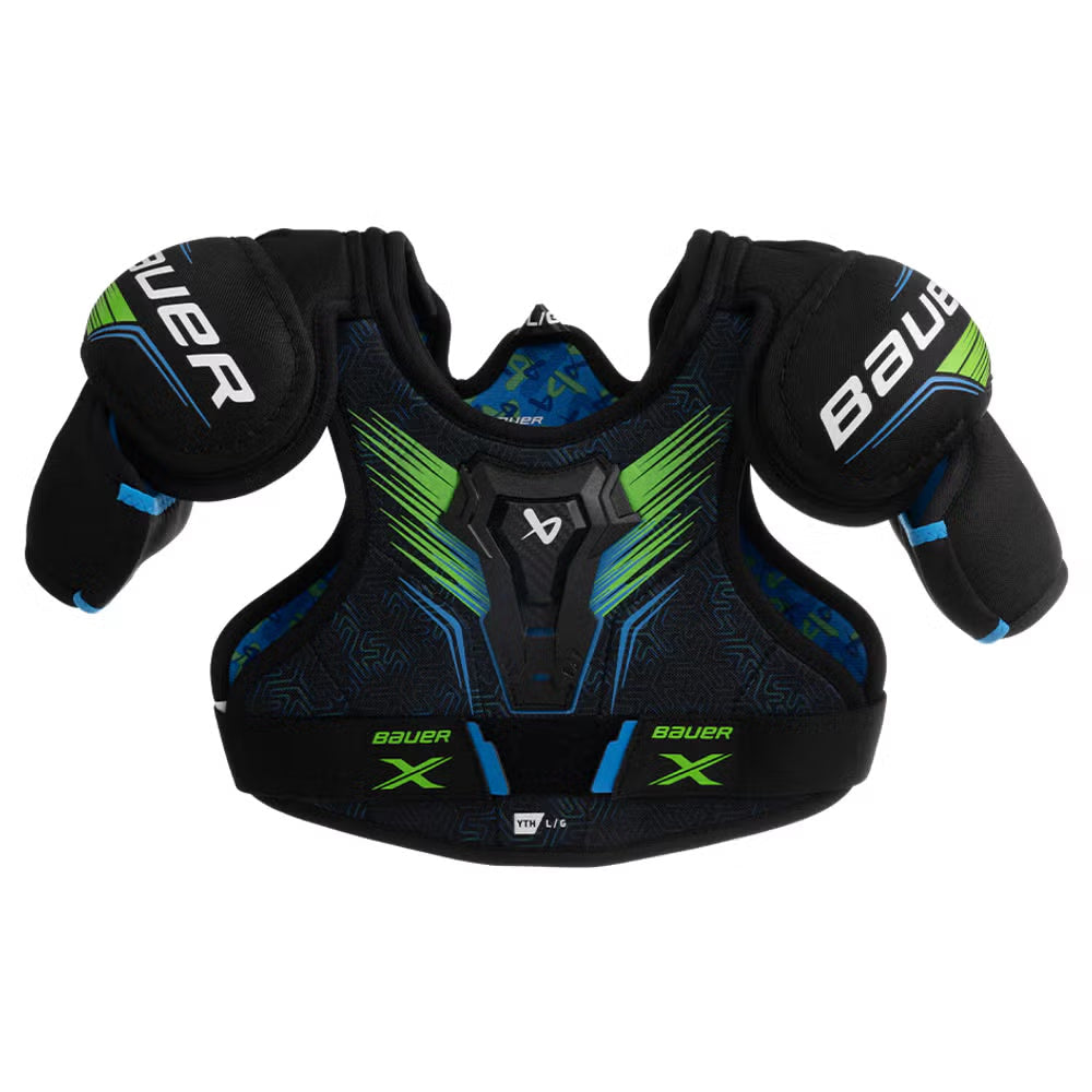 Bauer S24 X Youth Hokeja Plecsargs