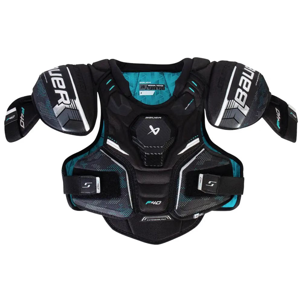 Bauer Supreme S26 F40 Junior Hokeja Plecsargs