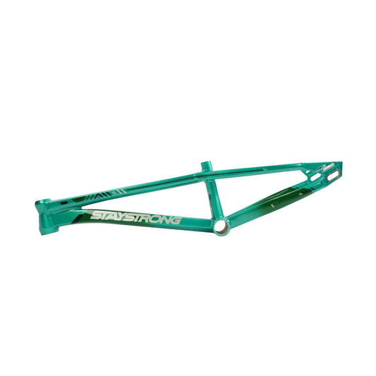 Stay Strong For Life V6.0 Bmx Race Frame Mint/Black