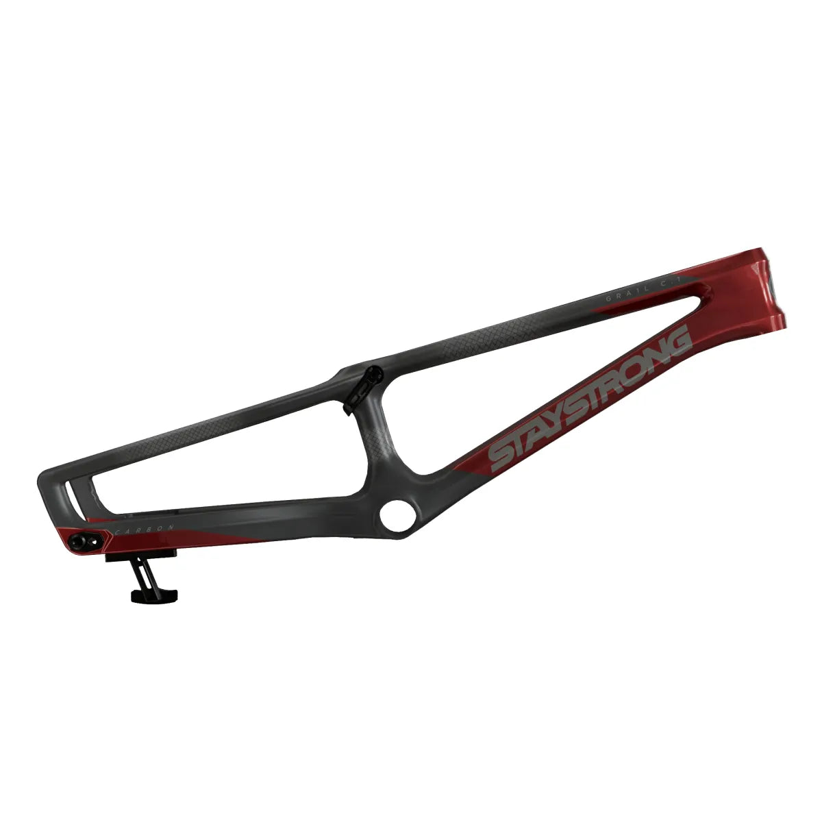 Stay Strong Grail C.1 Bmx Race Frame Burgundy/Matte Black