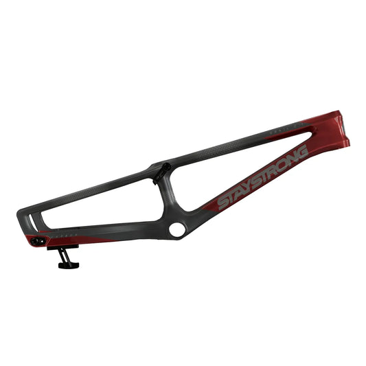 Stay Strong Grail C.1 Bmx Race Frame Burgundy/Matte Black