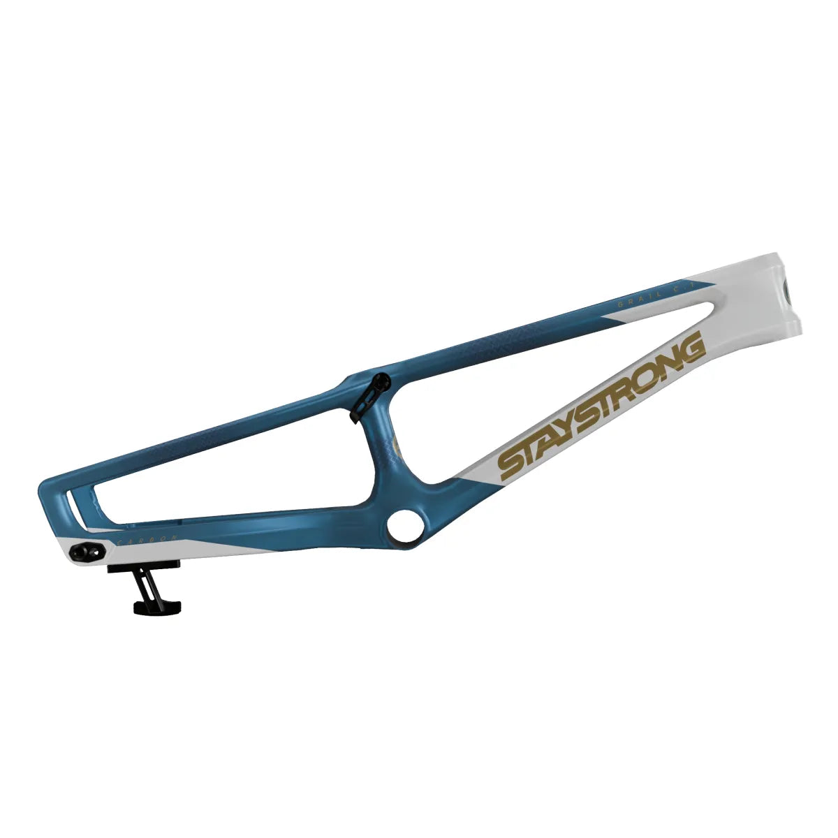 Stay Strong Grail C.1 Bmx Race Frame White/Matte Navy