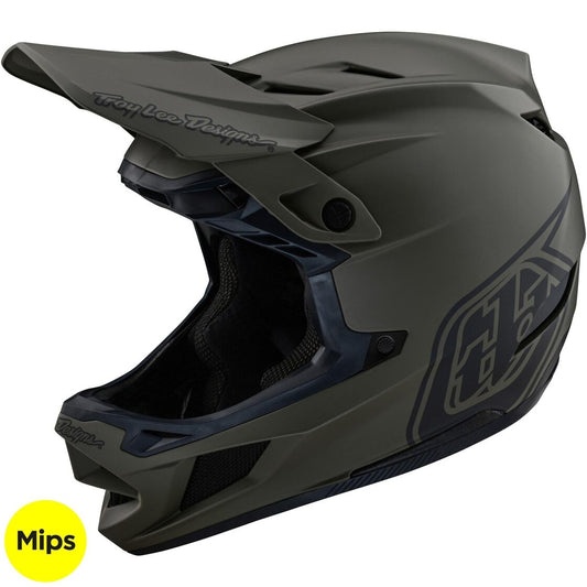 Troy Lee Designs D4 Composite W/Mips Ķivere Stealth - Tarmac