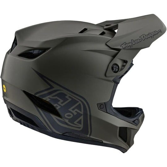 Troy Lee Designs D4 Composite W/Mips Ķivere Stealth - Tarmac