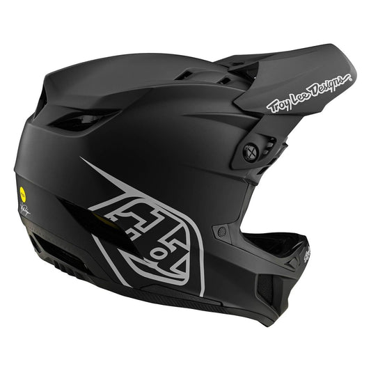Troy Lee Designs D4 Polyacrylite W/Mips Ķivere - Stealth Melna